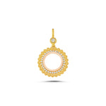 Load image into Gallery viewer, 14ct Heart Frame Gold Pendant (Chain Not Included)