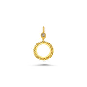 14ct Dorika Frame Gold Pendant (Chain Not Included)