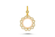14ct Infinity Frame Gold Pendant (Chain Not Included)