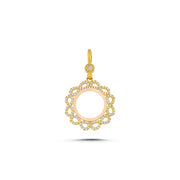 14ct Infinity Frame Gold Pendant (Chain Not Included)
