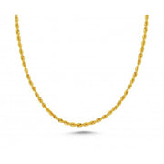 14ct Rope Gold Chain Necklace