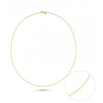 Load image into Gallery viewer, 14ct Beaded Yellow Gold Chain Necklace