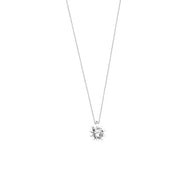 14ct Solitaire Gold Necklace