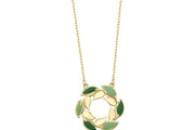 14ct Yaprak Design Gold Necklace
