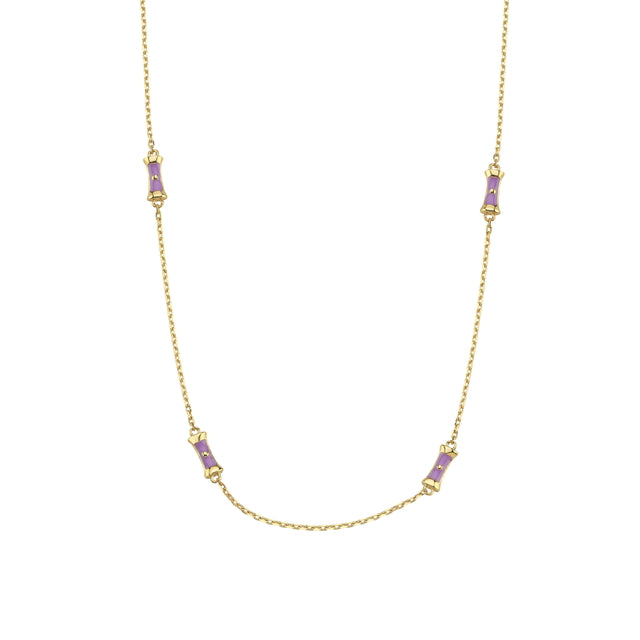 14ct Lila Figurlu Design Chain Gold Necklace