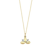 14ct Lotus Gold Necklace