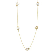 14ct Cicek Design Chain Gold Necklace