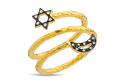 14ct Gold Nura Ring