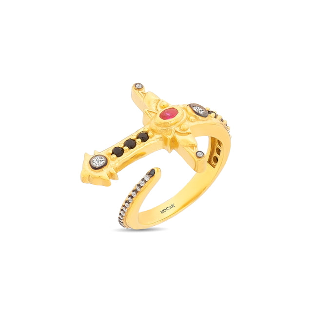 14ct Gold Gladius Ring