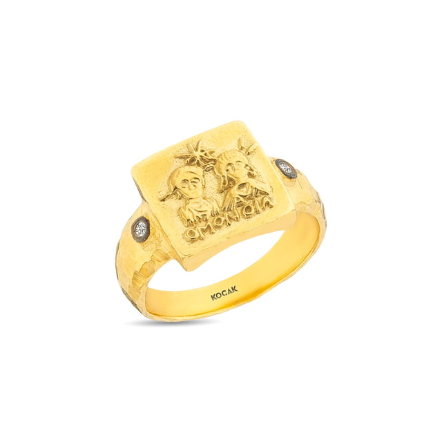 14ct Gold Omonoia Ring