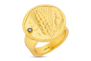14ct Gold Meta Ring