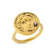 14ct Gold Medusa Ring