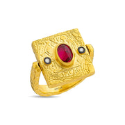 14ct Gold Dualia Ring