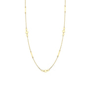 14ct Minimal Design Chain Gold Necklace