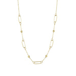 Load image into Gallery viewer, 14ct Cizgili Atac Dorika Design Gold Necklace