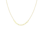 14ct Oval Design Chain Gold Necklace