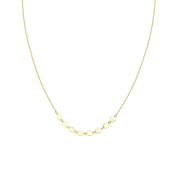 14ct Oval Design Chain Gold Necklace