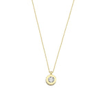 Load image into Gallery viewer, 14ct Solitaire Gold Necklace