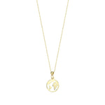 Load image into Gallery viewer, 14ct Dunya Design Gold Necklace