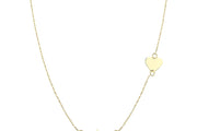 14ct Heart Ritim Gold Necklace