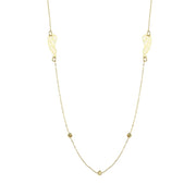 14ct Melek Kanadi Design Gold Necklace