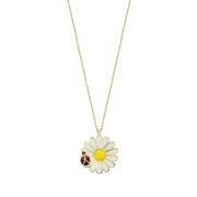 14ct Ugur Bocekli Papatya Design Gold Necklace