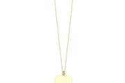 14ct Heart Figurlu Gold Necklace