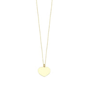 14ct Heart Figurlu Gold Necklace