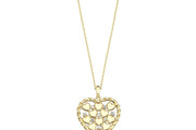 14ct Heart Figurlu Gold Necklace