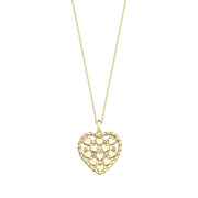 14ct Heart Figurlu Gold Necklace
