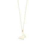 Load image into Gallery viewer, 14ct Kelebek Figurlu Gold Necklace