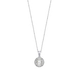 Load image into Gallery viewer, 14ct Baguette Stone Set Design Gold Necklace