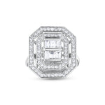 Load image into Gallery viewer, 0.90 Karat Diamond Baguette Ring