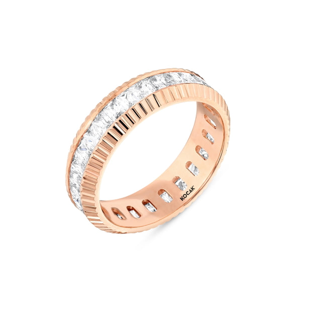 14ct Icons Eternity Elios Gold Ring