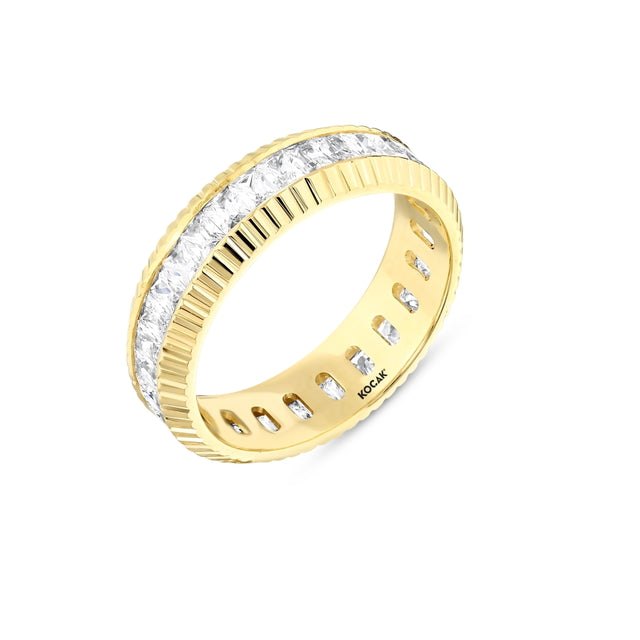 14ct Icons Eternity Elios Gold Ring