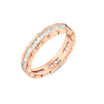 Load image into Gallery viewer, 14ct Icons Eternity Edge Gold Ring