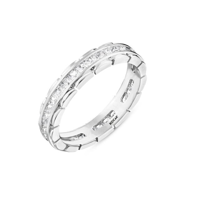 14ct Icons Eternity Edge Gold Ring