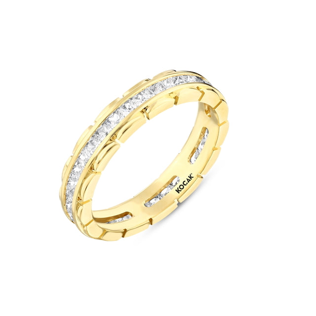 14ct Icons Eternity Edge Gold Ring