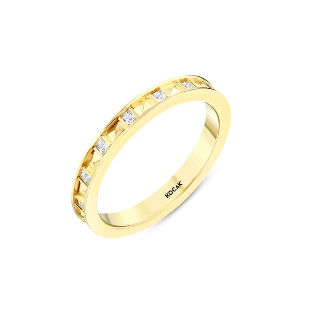 14ct Icons Eternity Nova Gold Ring