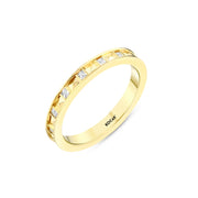 14ct Icons Eternity Nova Gold Ring