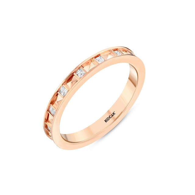 14ct Icons Eternity Nova Gold Ring