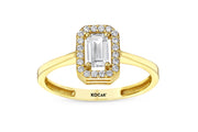 Yellow Gold Baguette Ring