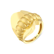 14ct Wavy Design Gold Ring