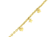 14ct Estrella Design Gold Bracelet