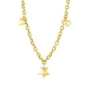 14ct Estrella Design Gold Necklace