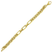 14ct Mundo Design Gold Bracelet