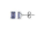1.23 Karat Sapphire Earrings