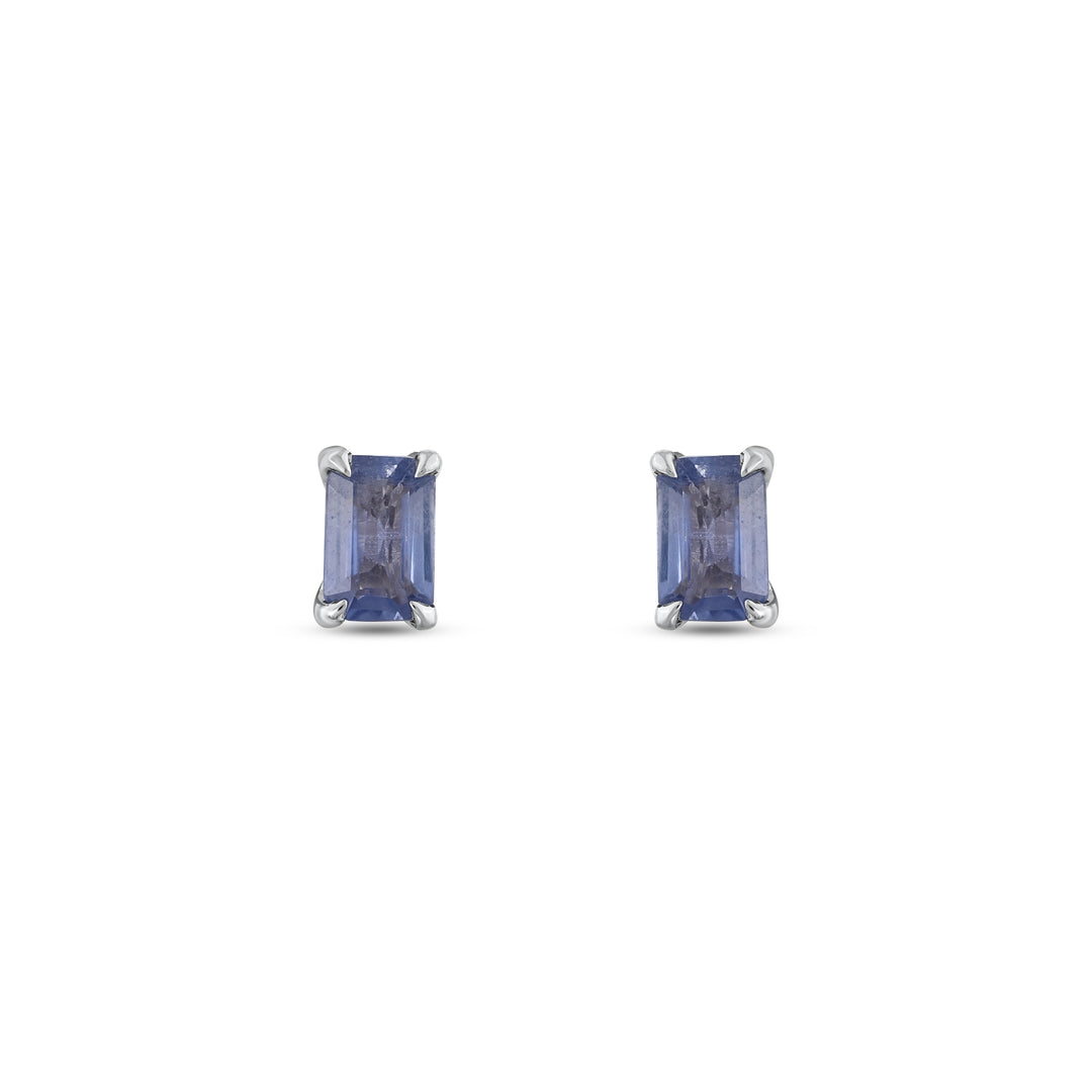 1.23 Karat Sapphire Earrings