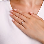 Load image into Gallery viewer, 0.16 Karat Diamond Ring