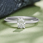 Load image into Gallery viewer, 0.50 Karat GH SI Oval Cut Diamond Ring